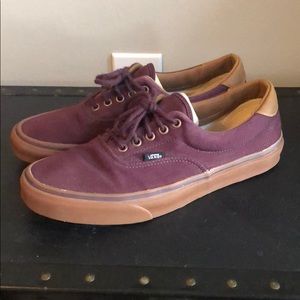 Burgundy Vans (Size 10.5)